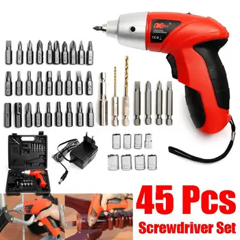 

Electric Screwdriver Lithium Battery Rechargeable Parafusadeira Furadeira Multi-function Cordless Electric Drill Power Tools