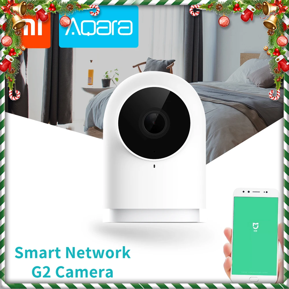 Xiaomi Aqara Smart Network G2 камера Gatway Edition 1080p 140 Широкий угол ночного видения Zigbee версия Wifi
