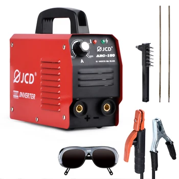 Price JCD 220V MIG Welder 160A Arc Welder Smart IGBT MMA Stick DC Inverter For Home DIY Welding Machine With LCD Digital Display