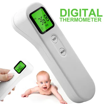 

Digital LCD Backlight Non-contacts IR Infrared Thermometer Body Forehead Temperature Meter with Automatic Shutdown Function