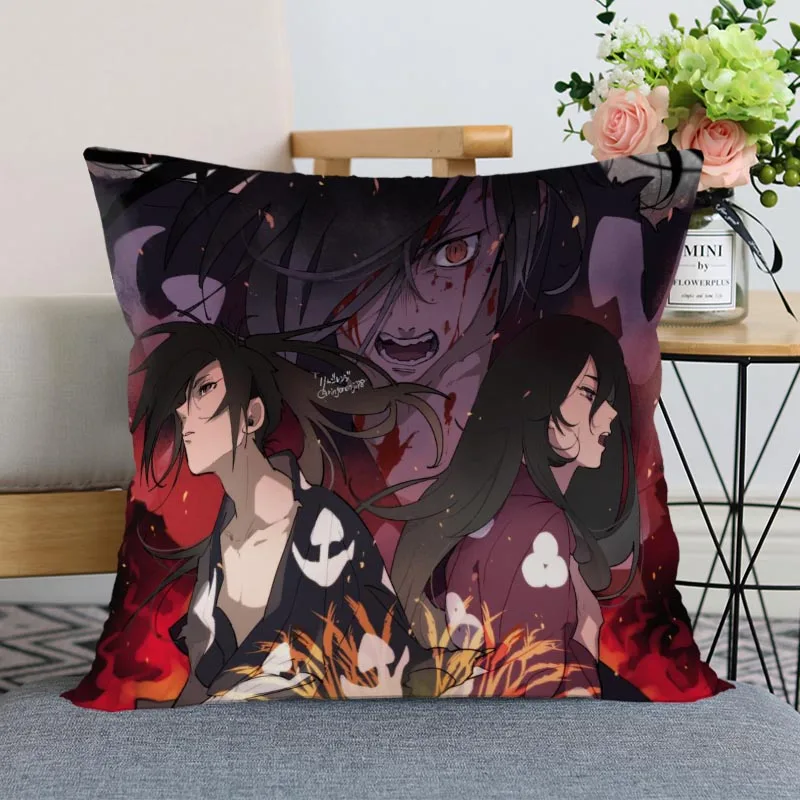 Хорошая подушка чехол современный домашний декоративный Dororo наволочка с аниме 35x35 см, 40X40 см(один кристалла по бокам) для Гостиная наволочка - Цвет: 1