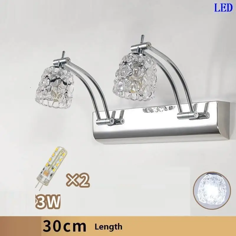 Miroir Lampara De Applique Murale Cama Home Deco Aplik Lamba Wandlamp Aplique Luz Pared Хрустальный потолочный светильник настенный светильник для спальни