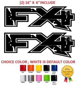 

For 2 X 16" Ford F150 FX4 XLT XTR OffRoad Decals Stickers Truck Side Off Road