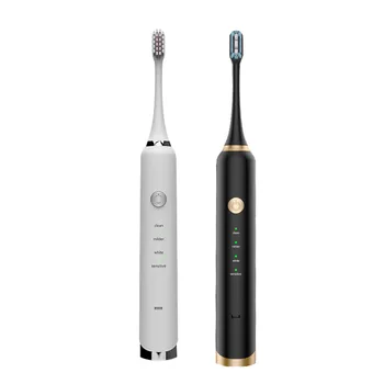 

Electric toothbrush USB charging sound wave vibration adult household toothbrush soft hair electric toothbrush