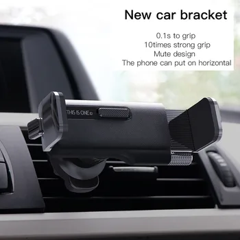 

car phone holder Car mobile phone bracket 360 degree rotating silicone clip mute bracket держатель телефона