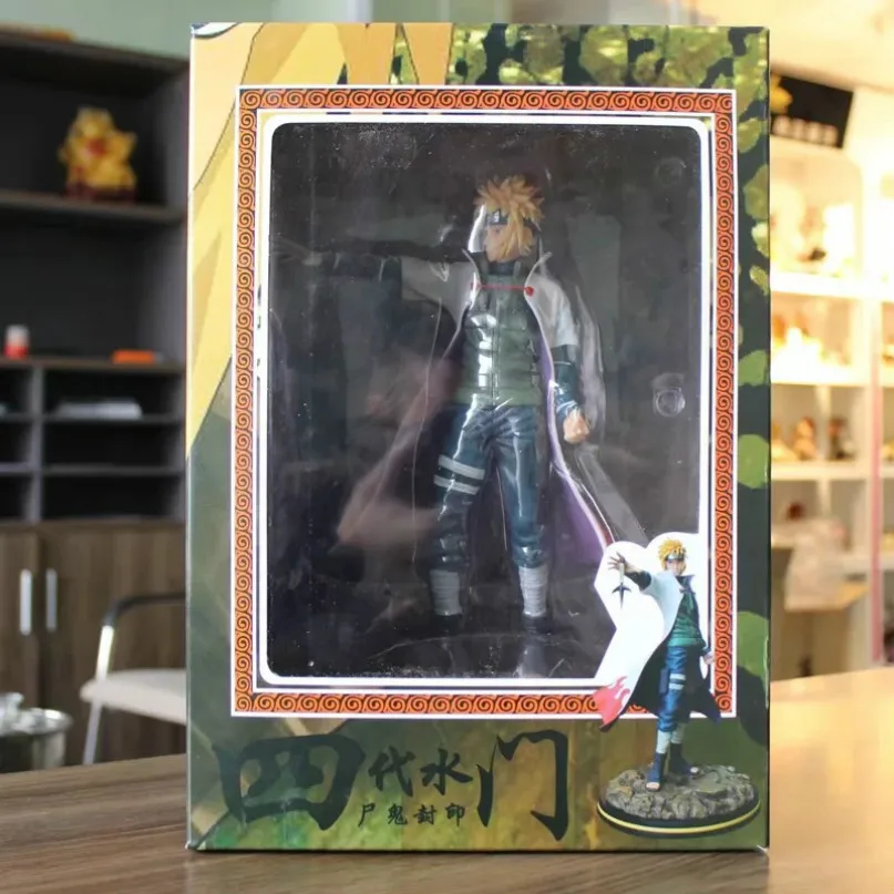with retail box 11," Наруто uzumaki Наруто фигурка героя аниме «Наруто PVC Фигурки Игрушка Коллекционная модель куклы - Цвет: with retail box