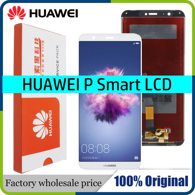 5 65 &quotОригинальный ЖК дисплей Huawei P Smart сенсорный экран дигитайзер в сборе для LCD с