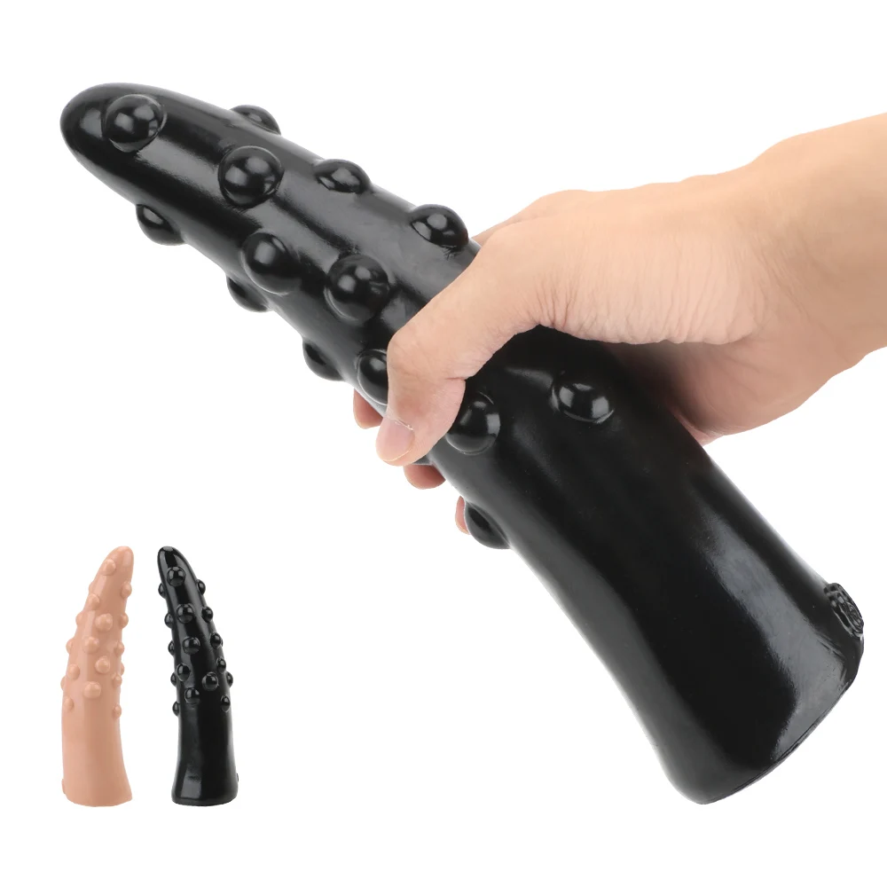 Butt Particle stimulation Plug Dildos Anus Dilator Sex Toy for Men Women Big Anal Plug_voghion.com