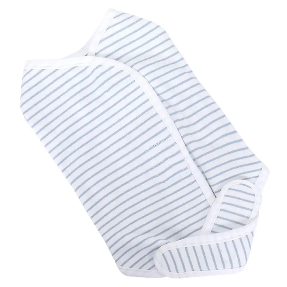 

Cute Striped Cat Sterilization Clothes Weaning Siamese Cat Surgical Recovery Suit Breathable Paste Buckle Design Pet Clothing