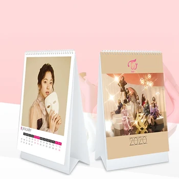

Kpop TWICE 2020 Desk Calendar Fashion K-POP Calendar Fans Collection Gifts Drop Shipping