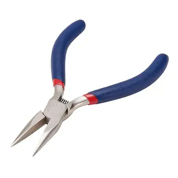

1 Pc Jewelry Pliers #50 Steel Short Chain Nose Pliers Side Cutting Pliers