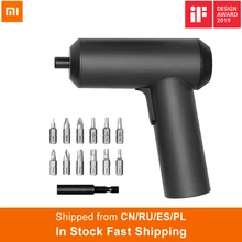 Xiaomi Mijia электрическая отвертка с 12 шт. S2 винтами 3,6 V 2000mah Беспроводная перезаряжаемая электрическая отвертка