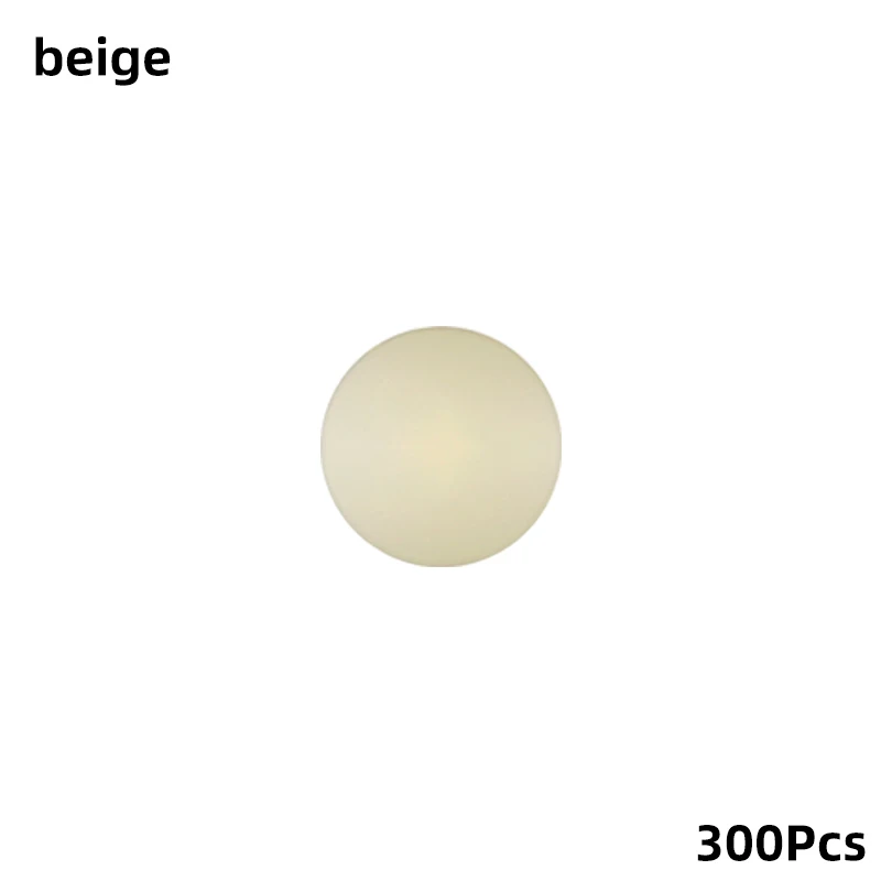 beige 300 шт./пакет практичный саморез декоративное покрытие пластмассовую гайку Накладка для болтов внешняя защитная крышка мебельная фурнитура - Цвет: beige