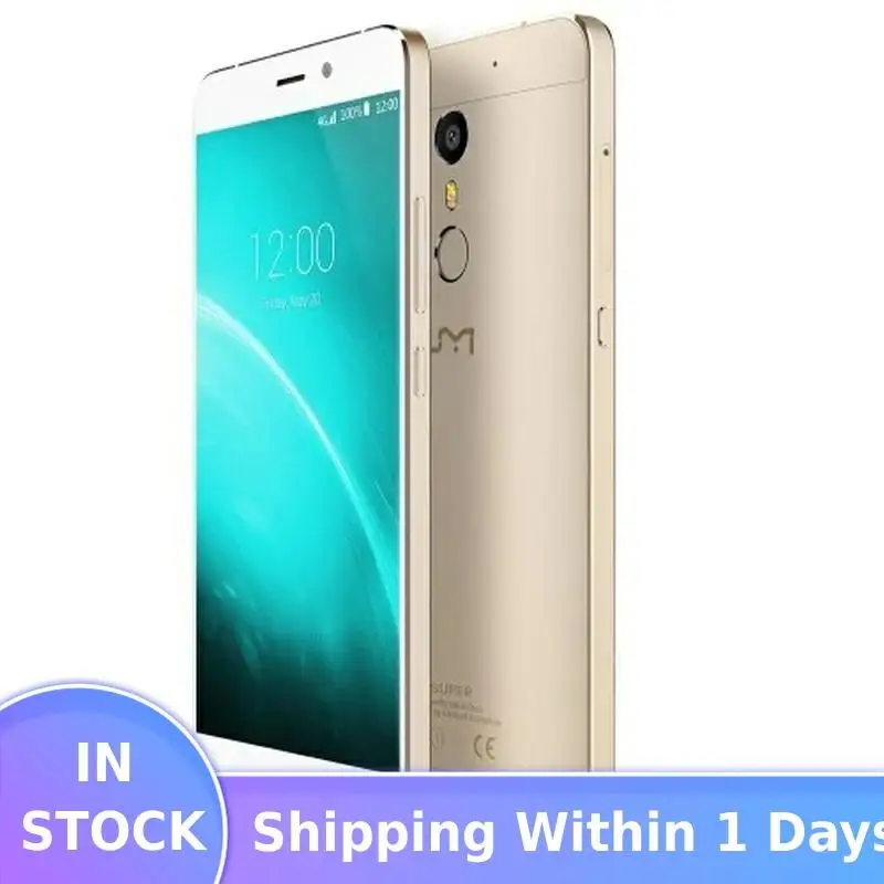 

UMI Super Smartphone 4GB RAM 32GB ROM 5.5" Android 6.0 MTK6755 Octa Core 2.0GHz 4000mah Fingerprint 13.0MP 4G LTE Mobile Phone