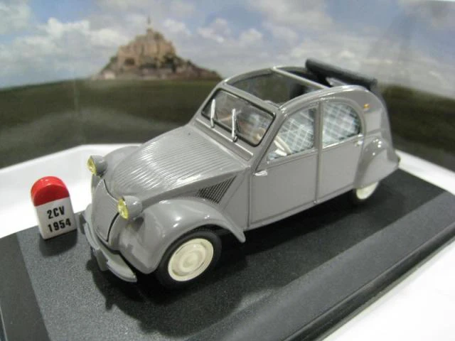 Специальное предложение Редкие 1:43 1954 2CV Франция Ретро модель автомобиля Сборная модель из сплава