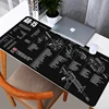 AR 15 AK47 Gun Cleaning Mat Design Keyboard Mat Large Size 400*900mm Extended Soft Rubber Mousepad Gaming XXL Computer Mat ► Photo 1/6