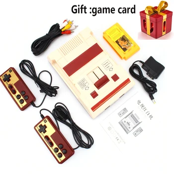

Retro Games Console Classic Nostalgic 8 bit Video Player Dual Gamepads 500 IN 1 Game Card AV Output For TV Game Console