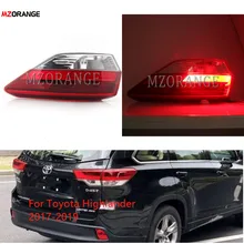 Внешний задний светильник MZORANGE s для Toyota Highlander, задний светильник, задний противотуманный фонарь, задний тормозной светильник