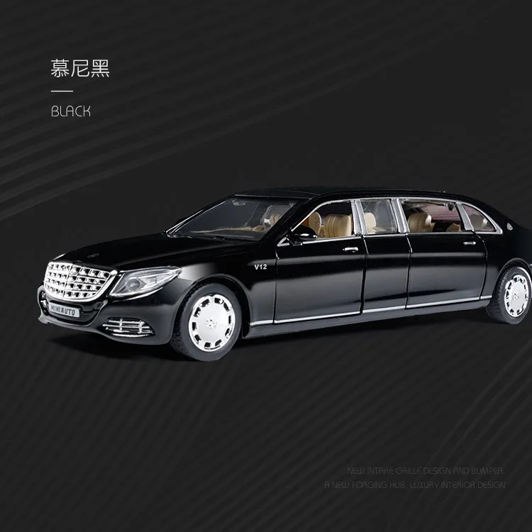 

Jianyuan Lengthen Metal Car Sound And Light Warrior Car Model Children Emulate Toy Six Can Open 3221a Boxed
