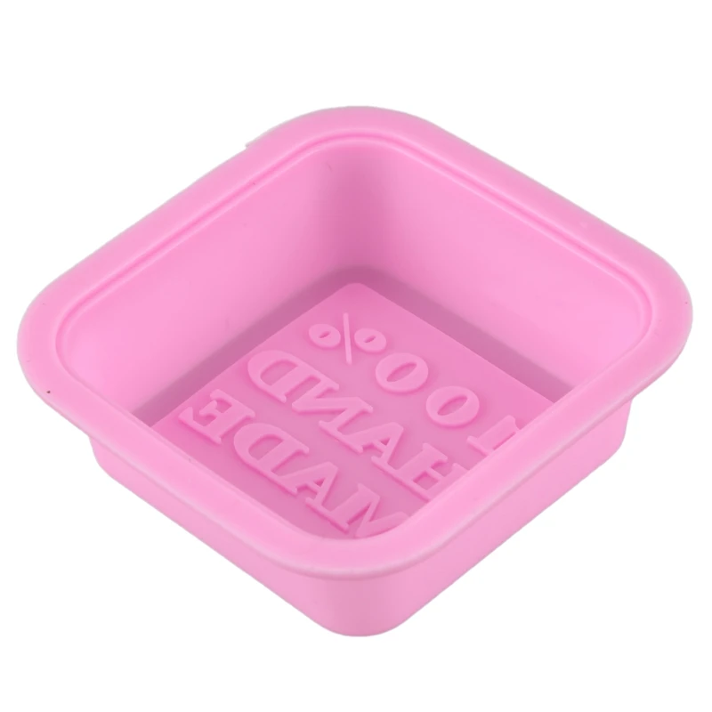 Квадратная силиконовая форма для мыла ручной работы DIY Форма торта (цвет