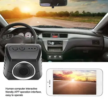 

Wifi 1080P HD Dash Camera Car Driving Recorder Dual Lens Dashboard Camera Wide Angel Dash Cam araba aksesuar