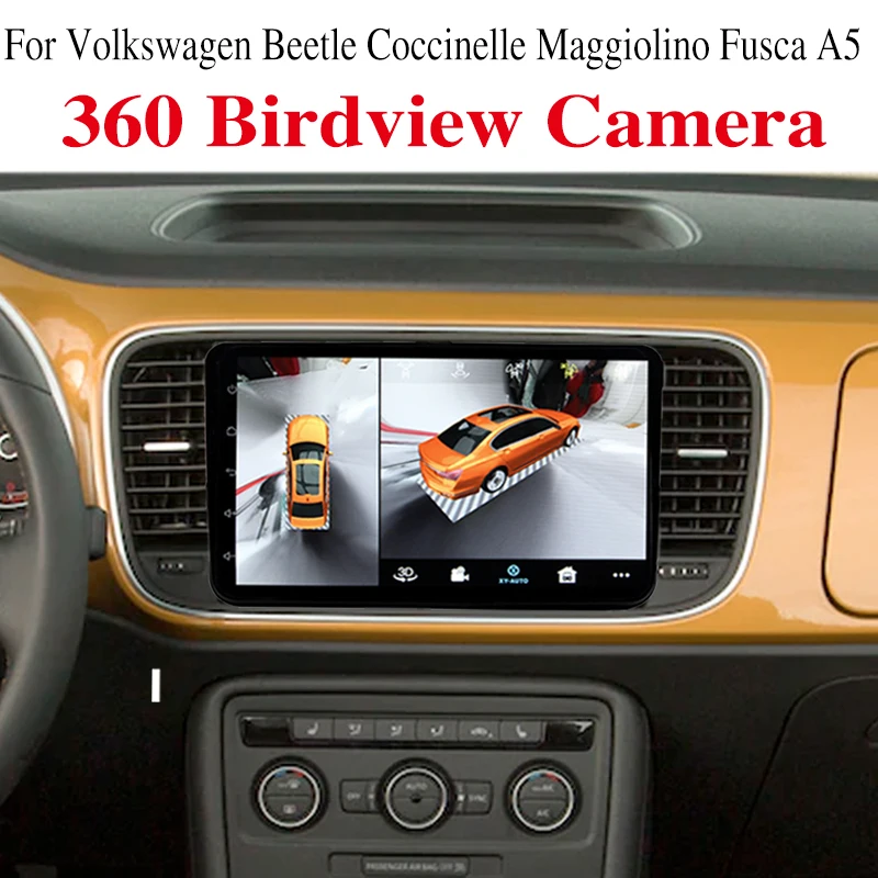 Per Volkswagen Vw Beetle Coccinelle Maggiolino Fusca Car Stereo Multimedia Audio Navigation Gps Navi Radio Carplay 360 Birdview