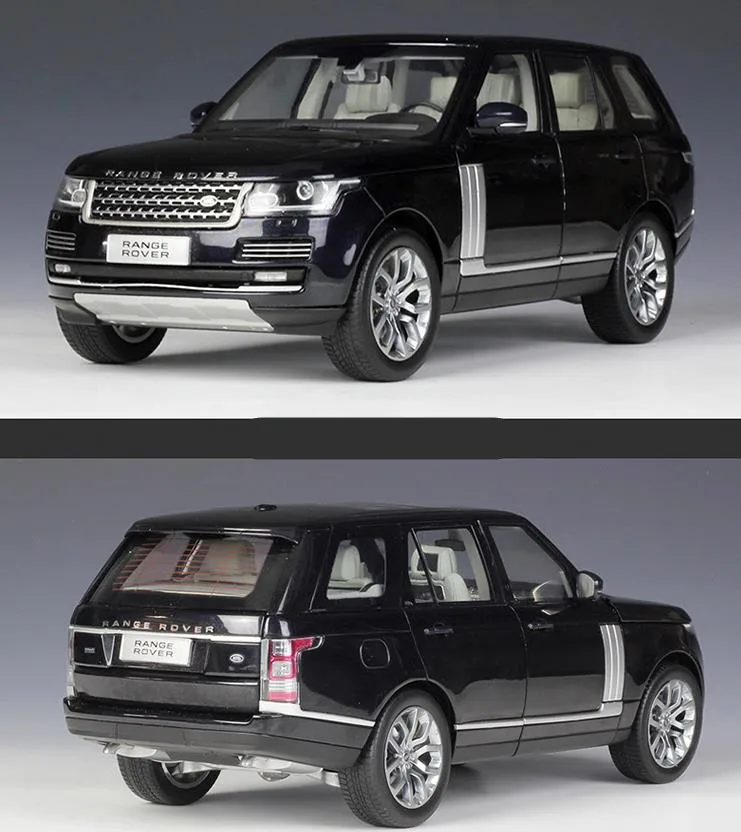 1:18 усовершенствованная модель автомобиля из сплава, высокая имитация Range Rover Коллекция Модель литая металлическая модель игрушечного автомобиля