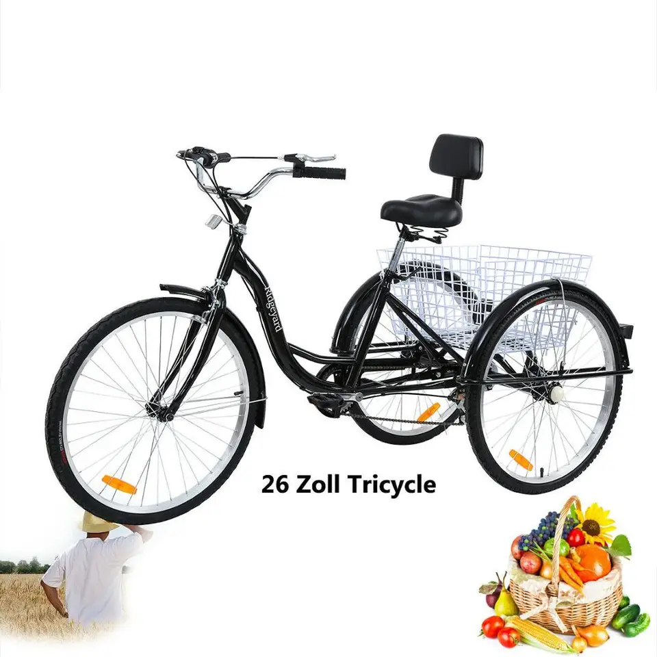 3 wheel bikes for adults with gears