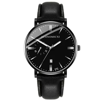 

New Men's Watch Hot Sale Casual Personality Luminous Wrist Watch Brand luxury Fashion Men Leather Quartz Watch Relogio Masculino