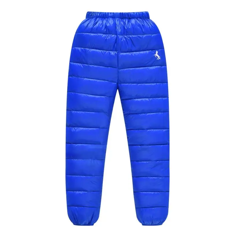 New Boys and girls down cotton trousers 2-12 years old thick warm pants, baby winter trousers children's thick Sweatpants
