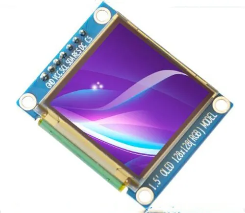 Ips 1,5 дюймов 7P SPI полноцветный OLED экран с адаптером платы SSD1351 Drive IC 128*128