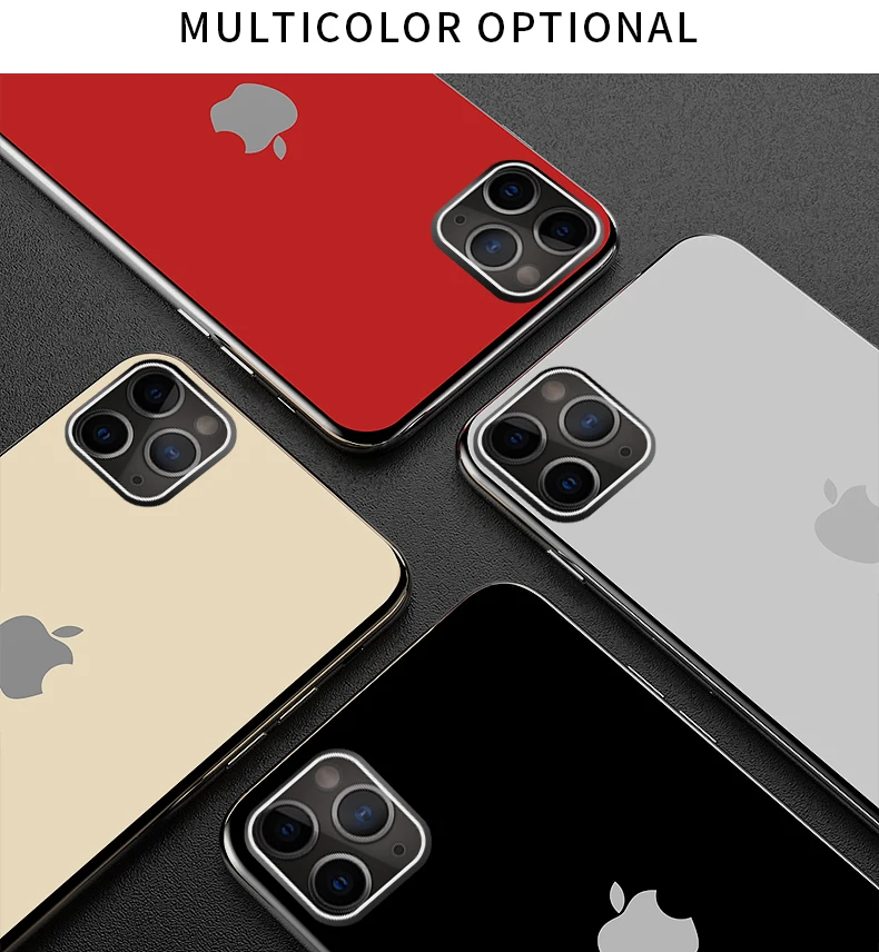 Защитная пленка для задней панели из закаленного стекла IPhone 11 Pro Максимальная