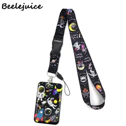 Cosmic Adventure Key Lanyard & ID Holder Accessories (Neck Strap Holder)