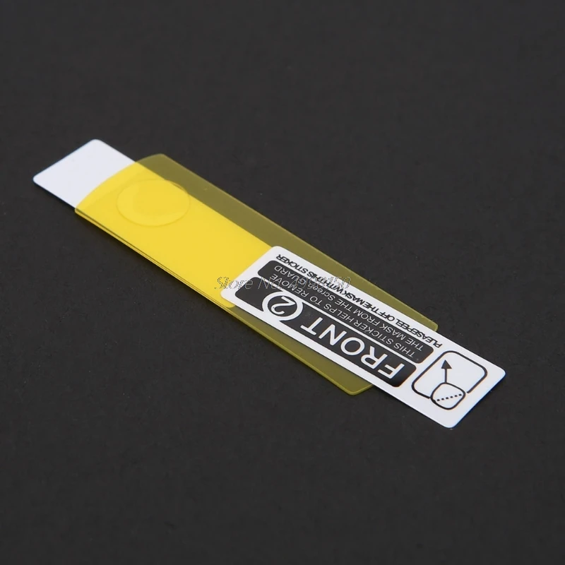 2 шт ТПУ Защитная пленка для экрана с отверстием ключей Huawei Honor Band 3 браслет Прямая