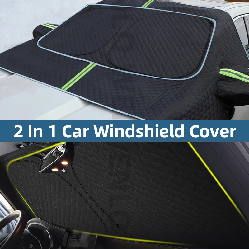 

For Volkswagen VW POLO Bora Golf 6 7 Sportsvan Jetta Lavida Passat Car Front Windscreen Windshield Sun Shade Snow Ice Cover