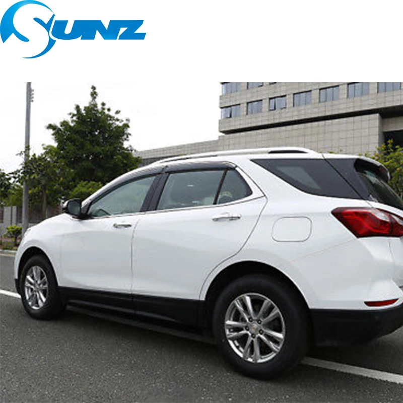 Дефлекторы боковых окон для Chevrolet EQUINOX оконный козырек вентиляционные шторы Защита от солнца и дождя Защита от солнца SUNZ