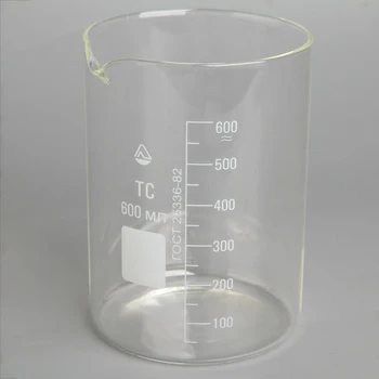 

Measuring beaker with a scale, H-1 - 600 ml TC RF