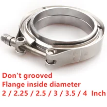 304 нержавеющая сталь 2 "2,5" 3 "3,5" 4 "V зажим V-Band выхлопной фланец 76 мм турбо выхлопной Vband V комплекты зажимов фланец зажим 304 нержавеющая сталь 2 "2,5" 3 "3,5" 4 "V зажим V-Band выхлопной фланец 76 мм турбо выхлопной Vband V комплекты зажимов фланец зажим