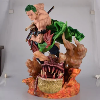 

42cm One Piece Roronoa Zoro pvc Model Statue Figure Toys
