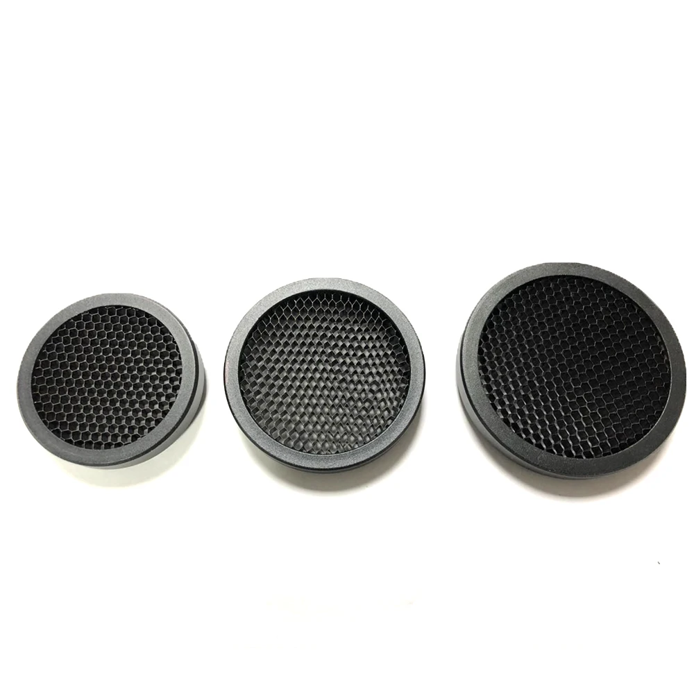 Hunting Optical Sight Rifle Scope Sunshade Mesh Cap Cover for 44mm/50mm/56mm 