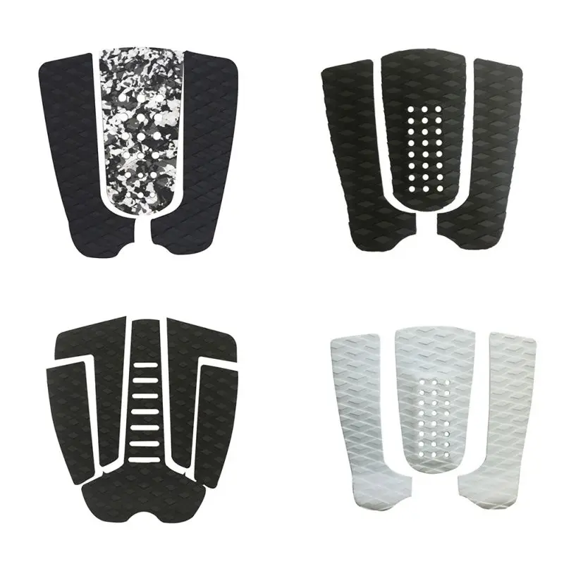 Surfboard Traction Tail Pads Anti-slip Corrosion Resistant Adhesive Grips Surf Deck Tail Pads Surfboard Surfing Tools