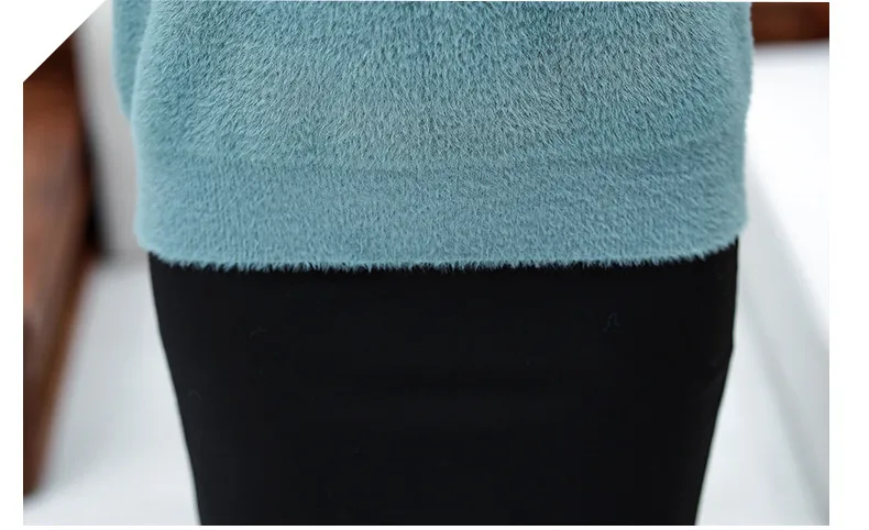 XJXKS Модный высококачественный кашемировый свитер с вышивкой из водной норки, Женский пуловер, зима, теплый женский свитер с высоким воротом