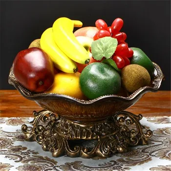 

Fruit Plate Resin Fresh Fruit Platter Home Livingroom Desktop Snacks Dish European Style Swan Shape Tableware Wedding Gift
