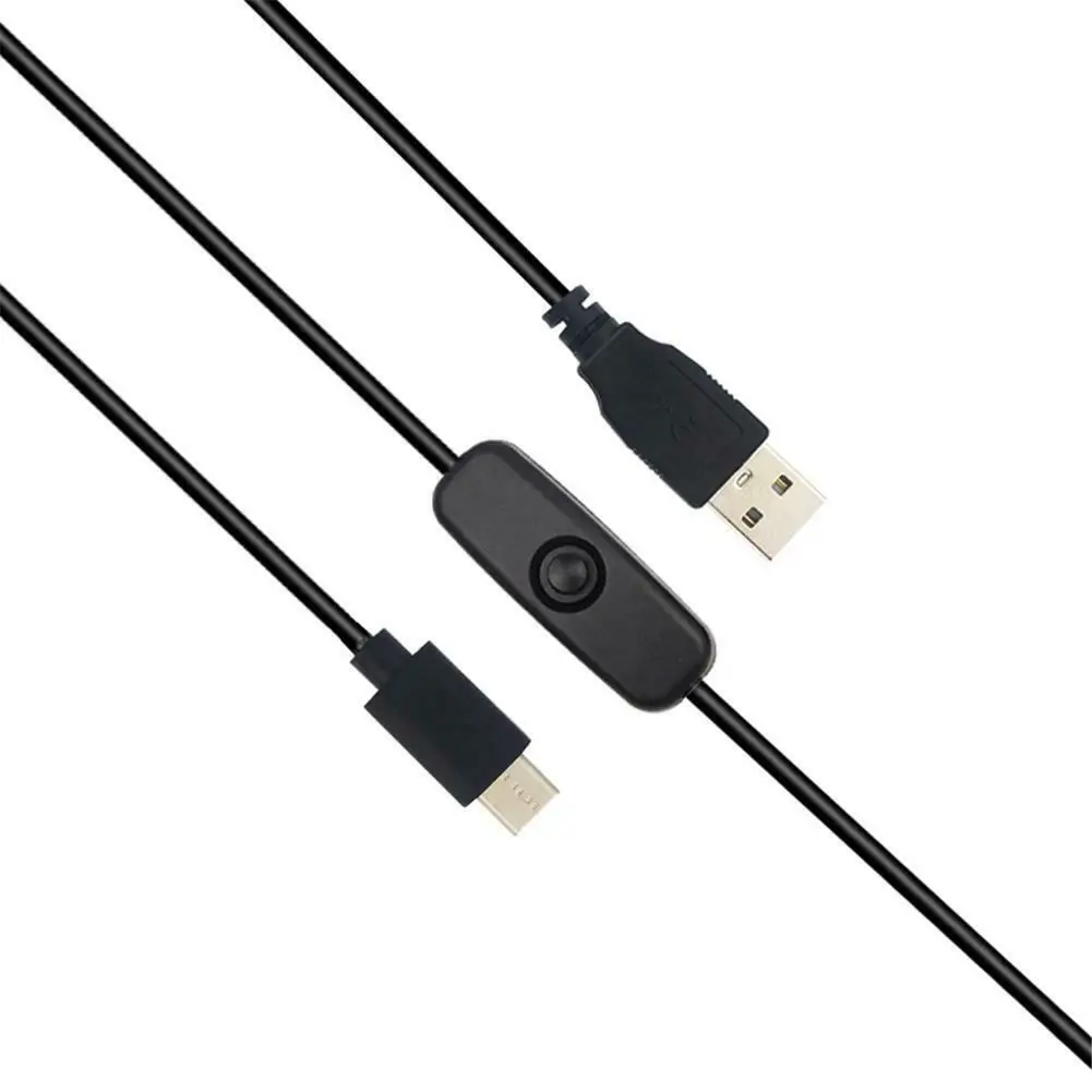 Стабильная передача для Raspberry Pi 4B type-C Мини ТВ портативные устройства Кабель-адаптер 5 в 3A USB к type-C шнур питания
