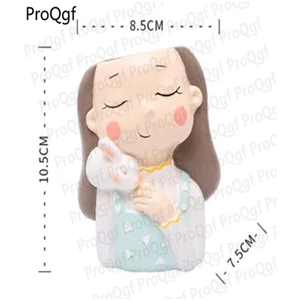 Прозрачный ProQgf 1 шт. набор милый одинокий горшок редкий выбор многих видов - Цвет: Прозрачный