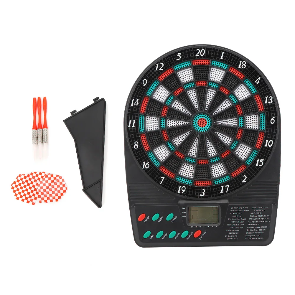 electronic dart board with screen