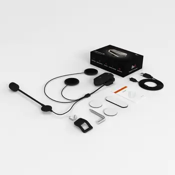 

2020 New QTBE6 Bluetooth Motorcycle Helmet Interphone Intercom Headset Walkie-talkie rta YouTuBe Hot