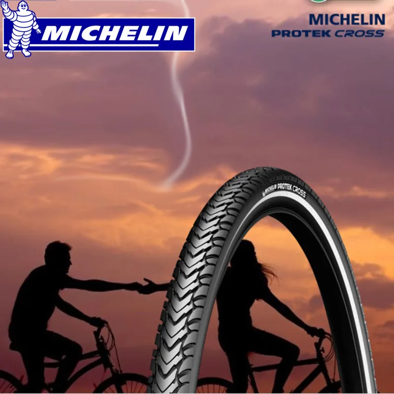Велосипедная шина Michelin 700 38C Wagon, велосипедная шина со светоотражающими полосками, шина для электрического велосипеда