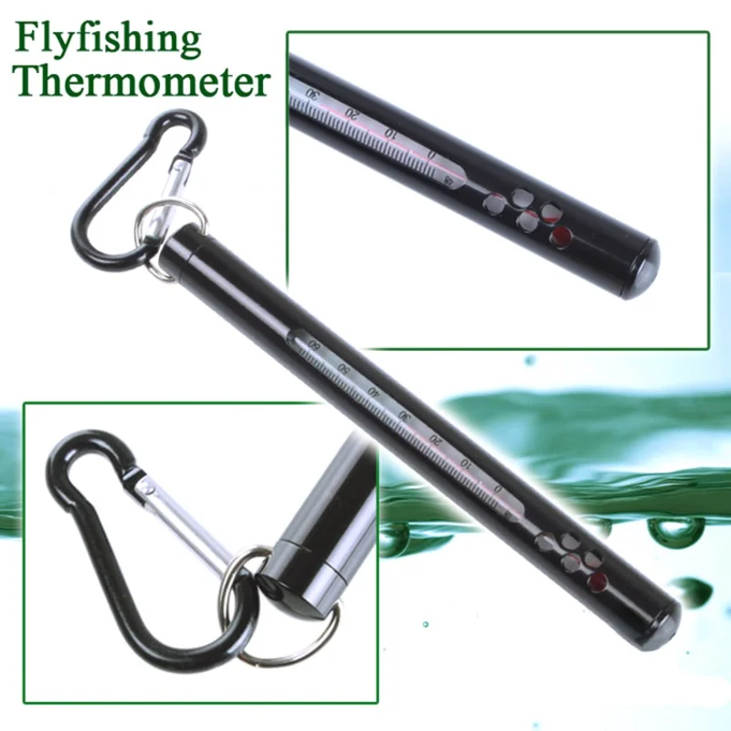 Многофункциональный Fly Fishing быстрый термометр Температура воды рыболовные снасти инструменты Температура рыбалки Аксессуары для рыбалки