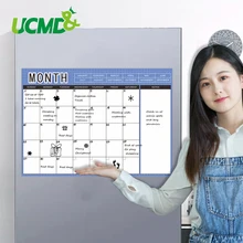 Сухая салфетка магнитная доска-еженедельник магнитный календарь на холодильник 42x30 см гибкая рабочая учебная доска